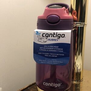 Contigo Water Bottle Spill & Leak-Proof in Eggplant